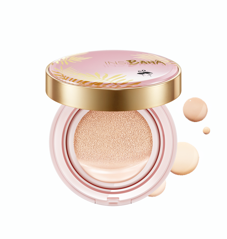 老哥网印彩巴哈光感雪肌气垫CC霜